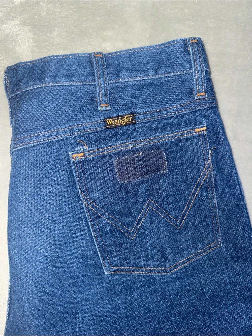 Vintage Wrangler Blue Classic Straight Leg Jeans 36x32